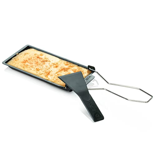 Boska Cheese Barbeclette/Raclette für ein geschmackvolles Grillen/Edelstahl/Schwarz / 175 x 85 x 10 mm