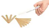 Mundspatel-Set mit Diagnostikleuchte und Holzmundspatel 100 St.