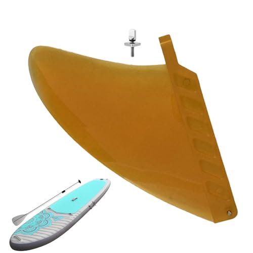 Zubehors Longboard Mittelflosse,Surfbrett Longboard Heckflosse,Biegbare Slide Surfboard Fins Paddle Board Zubehör | Stand Up Paddle Board Fin Longboard Fin Surfzubehör mit Schrauben für