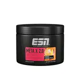 ESN Meta X 2.0, 270 g, 30 Portionen, mit Pflanzenextrakten, Glycin, Cholin, Niacin, Selen und Koffein, zur Anregung des Stoffwechsels und Fettverbrennung, made in Germany