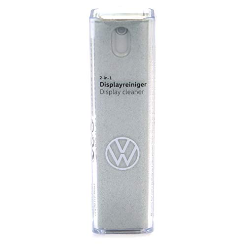 Volkswagen 000096311AD573 Displayreiniger 2-in-1 Display Mikrofaserhülle Touchscreen, grau