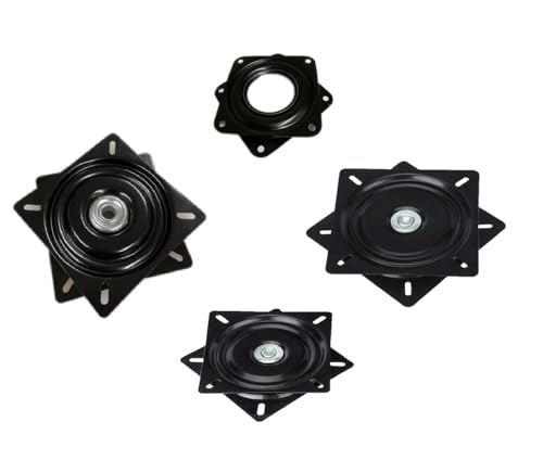 dilou Drehteller Drehplatte für Bootssitz Boot Sitz Stuhl Wohnmobil Auto LKW Caravan (70x70mm)