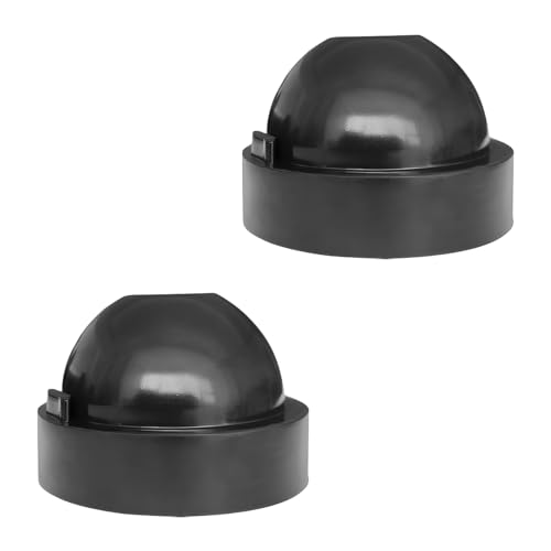 JNNJ 2 Stück Auto Scheinwerfer Dichtungs Abdeckungen, Gummidichtung Staubdicht Abdeckungen für LED Scheinwerfer, Lkw Scheinwerfer Gummi Kappe Abdeckung(90x60MM)