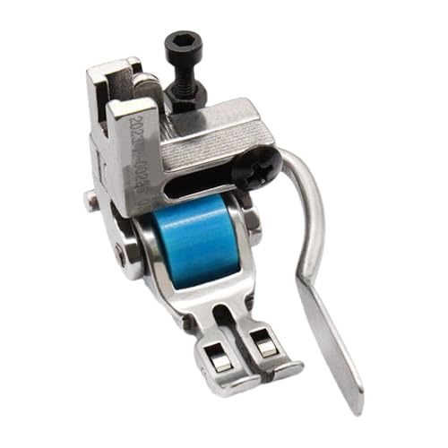 Rollsaumfuß Nähen, Anti-Rutsch-Saumpresser, 4,3 cm, Edelstahl-Maschinenbefestigung, Stoffführungswerkzeug, Nähhilfe, für Kleidungsherstellung Zubehör