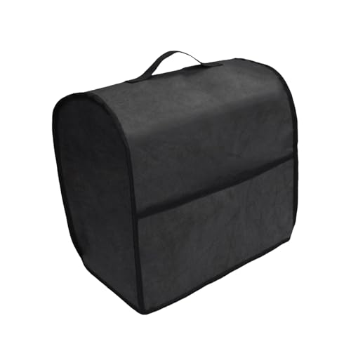 Baoblaze Standmixer Staubbedeckung Staubdichte wasserdichte Mixerstaubabdeckung für Verschiedene Zubehör für Küchengeräte mit Taschenhandles, Schwarz