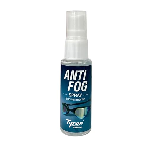 Tyron Anti Fog Spray | Antibeschlagspray | Geeignet für Schwimm- und Taucherbrillen | Wirkt schnell und effektiv | 30 ml Inhalt