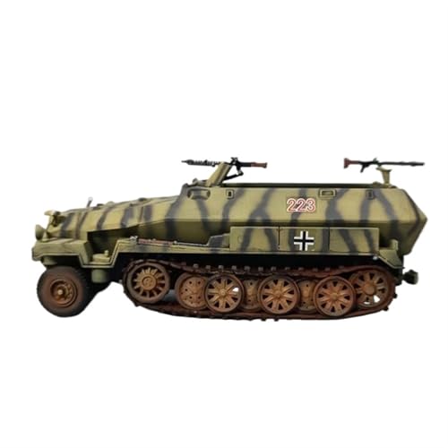 Militärische Panzer 251/1 Halbkettenfahrzeug-Panzerfahrzeugmodell, Fertigmodell Aus Kunststoff, Geschenk Für Männer Gepanzertes Kampffahrzeug