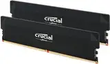 Crucial Pro DDR5 RAM 32GB Kit (2x16GB) 6000MHz CL36, Overclocking Gaming, Intel XMP 3.0 / AMD EXPO, PC Computer Arbeitsspeicher 32GB DDR5, Schwarz - CP2K16G60C36U5B