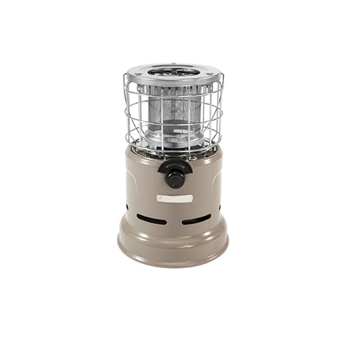 Kerosin Heizung für Indoor und Camping - Hält 18 Stunden, 8900 BTU/H, Inklusive Wasserkocher - Paraffinheizung für Zuhause, Zelt, Angeln