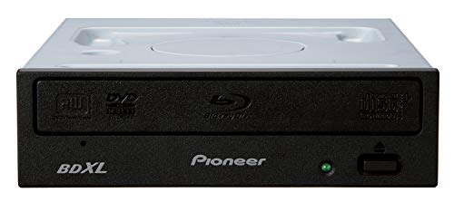 Pioneer BDR-212EBK 16X interne SATA Blu-ray, DVD, CD Brenner mit BDXL und M-Disc Unterstützung (Schwarz)