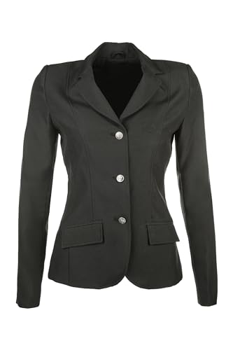 HKM 3341 Turnierjacket Marburg, Reitjacket Reitjacke schwarz Mädchen 152