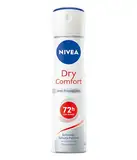 NIVEA Dry Comfort Deo Spray, antibakterielles Antitranspirant mit Mineralien für ein trockenes Hautgefühl, zuverlässiges Deodorant mit 72h Schutz und 0% Alkohol (150 ml)