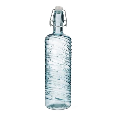 Quid GASEOSA Flasche 1L Netz Luftblau QD