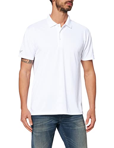 Trigema Herren 6436011 Polohemd, Weiss, 3XL