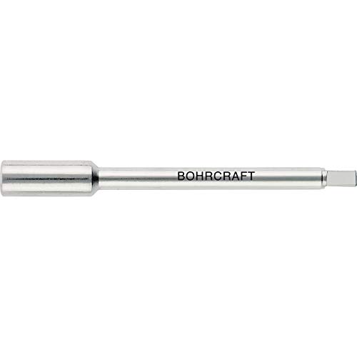 Bohrcraft 45001500550 Gewindebohrer-Verlängerung 5.5 x 115 mm, M9-M10 Gewindebohrerverlängerung DIN 377 mit Vierkant 5,5 x 115 mm für M 9 - M 10 in Quadro Pack, silber