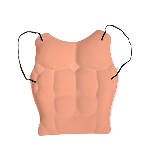 LIFKOME Künstlicher Gefälschter Muskel Cosplay-brust-requisite Gefälschter Muskel Requisite Für Männer Für Halloween Und Partys