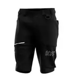 SAFETY JOGGER Arbeitsshort Herren oder Damen - Oak - Shorts die maximale Flexibilität bieten mit AC/DC Logo, Unisex Hose mit viele Tasche und eine Fach für Werkzeug, Schwarz, 50