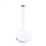 Ruilogod 500ml Long Neck Volumenmesskolben Flasche w Plastikkappe