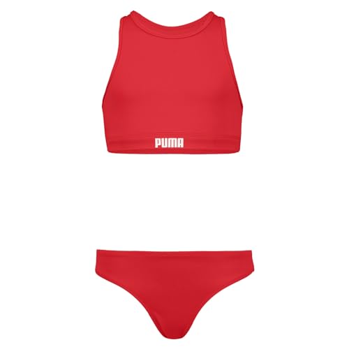 Puma Kinder Bikini Set Badebekleidung, Rosa, 140