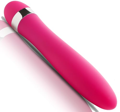 Klassische vibratoren Vibration für frauen 19 cm/3 cm Multispeed Sexspielzeug für Paare und Solo Vibrator für frauen Klassischer Vibrator Vibratoren leise frau W108 (Rosa)
