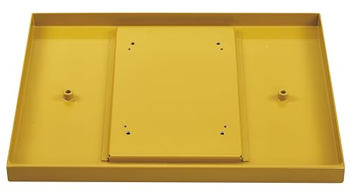 Proxxon Späne-Auffangwanne (L x B x H 388 x 308 x 24 mm, Farbe Gelb, für MICRO-Fräse MF 70, Feinfräsen FF 230 und FF 250/BL) 24116