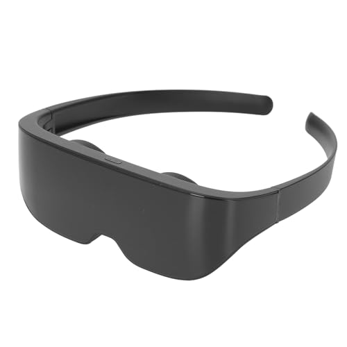 VBESTLIFE 3D-VR-Brille, 4K 60 Hz WLAN, Kabellos, Gleicher Bildschirm, 3D-VR-Brille, 68° Sichtfeld, 2,1-Zoll-Bildschirm, Unterstützt IMAX-Riesenbildschirm, 8000-mAh-Akku Wiederaufladbar