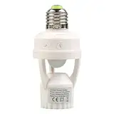 Bewegungssensor -Sockeladapter - Bewegungssensor Lichtbuchse | Autolicht -Steuerungsadapter für Garage und Keller | Bewegungslampenhalter | Ideal für und Heimnutzung