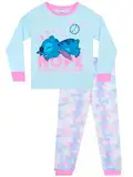 Disney Stitch Schlafanzug | Lilo Und Stitch Pyjama Mädchen | Tie-Dye Schlafanzüge Für Mädchen | Blau 134