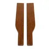 Verbreiterte Armlehnen aus Holz: verbreiterte Armlehnen aus poliertem Holz, multifunktionales Armlehnenzubehör, Zubehör für Campingstühle für Zuhause, Hotel, Albergu