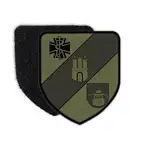 Copytec Patch BwKrhs Hamburg TARN BWZK BWK Aufnäher Arzt Bundeswehr Krankenhaus #35256