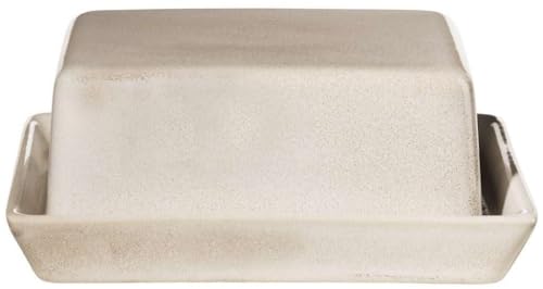 ASA 4708107 SAISONS Butterdose, Keramik, Sand, 7cm