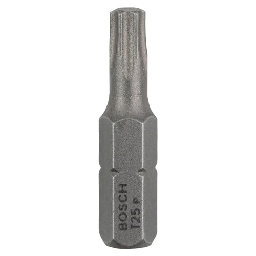 Bosch Professional Bit Extra-Hart für Innen-Torx-Schrauben (T25, Länge: 25 mm, 3 Stück), 2607001615