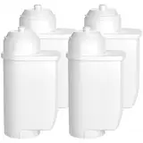 4 Stück Wasserfilter für Siemens EQ Series, EQ5 EQ6 EQ7 EQ9 S700 EQ500,Ersatzwasserfilter für Siemens 3200, Bosch TCZ7003, TCZ7033, 467873,für Brita® Intenza 575491