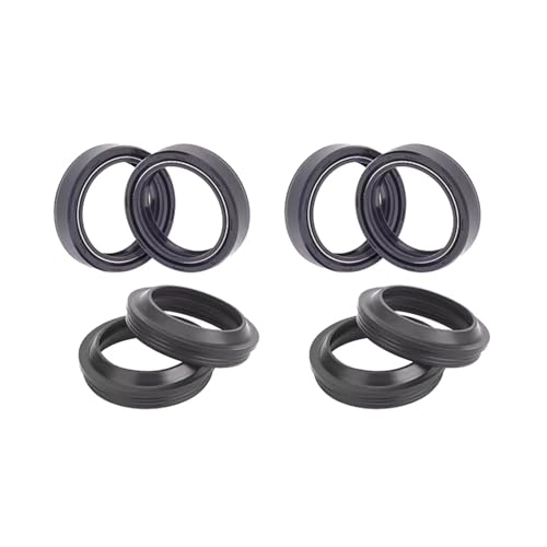 35x48x11 35 * 48 Front Shock Gabel Dämpfer Welle Öl Dichtung 35 48 Staub Abdeckung Lip for SH300 SH 300 ich SH300i ABS euro-3 2007-2012(4pc Seal 4pc Cover)