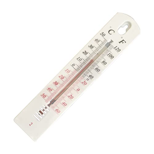 BEAHING Wandthermometerraum Thermometer Genauige Gewächshausthermometer für Innenraum -50 /OPPCs, Gewächshaus -Thermometer