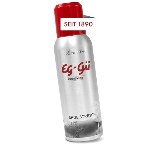 Eg-Gü Shoe Stretcher Spray | Dehnungsspray Schuhe Leder | Lederdehner Spray für Schuhe weitet und Formt enge Lederschuhe blitzschnell | Flüssiges Schuhdehner Spray 125ml