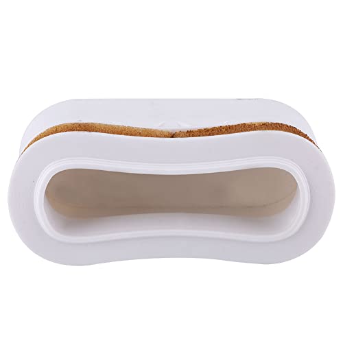 Surfbrettgriff, Kunststoffeinsatzgriff für Surfrettung, Surfzubehör, Schwarz und weiß, Leicht (White)