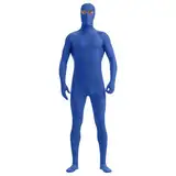 PTLLEND 2024 Karneval in Volltonfarbe für Tanzperformance-Outfit für Kinder (Blue, XL)