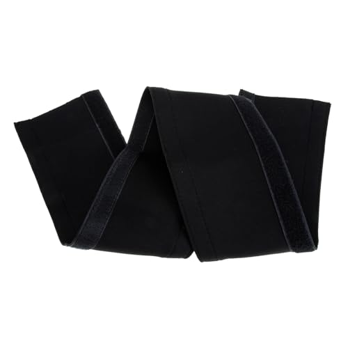 WATIIFUFU Kabelabdeckung Zum Ordnen Von Schreibtischkabeln Kabelversteck Kabel-Organizer Neopren Schwarz 1 M Länge