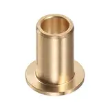 QUARKZMAN Flansch Lager Hülse 10mm Bohrung 14mm AD 30mm Länge 2mm Flansch Dicke Bronze Buchse Selbstschmierende Buchsen Hülse für Industrielle Anlagen