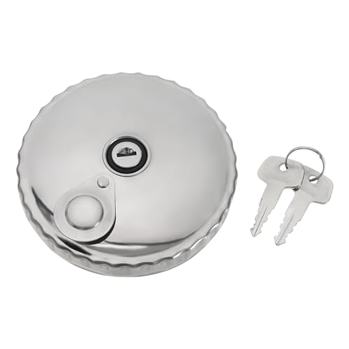 SG Store LKW-Tankdeckel-Ersatz, 80 mm, 3024710130, Metall, Silber, Schnappverschluss, kompatibel mit Mercedes Benz, DAF, MAN