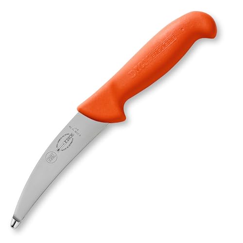F. Dick Gekrösemesser/Jagdmesser ErgoGrip (Klinge Messer 12 cm, Messerstahl rostfrei, 56 HRC) - 82139121-53 - Orange