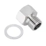 Adapter M12X1 5 Auf 1/8 Npt Aluminium-Legierung Adapter 1/8 Npt Auf M12X1, 5