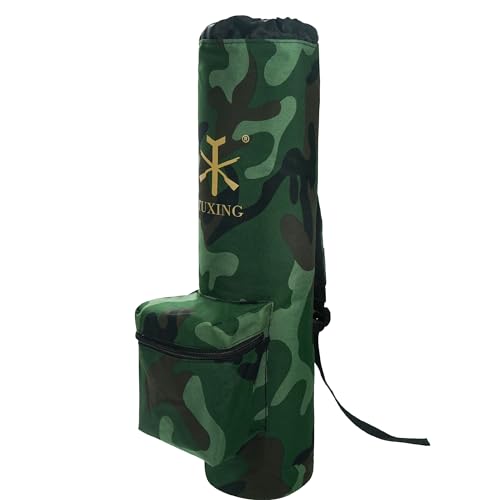 TUXING Pcp Kohlefaser-Tank, Paintball-Lufttank und Zylinder-Tragetasche, Rucksack, 3 l/6,8 l/9 l (3 l Tarnung)