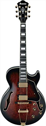 Ibanez AG95QA-DBS Semi-akustische E-Gitarre