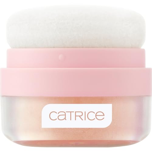 Catrice SPRING AWAKENING Glitter Bomb Cushion, Highlighter, Nr. C01, Gold, strahlend, schimmernd, glitzernd, vegan, ohne Parfüm, ohne Alkohol, ohne Parabene, 1er Pack (3.5g)