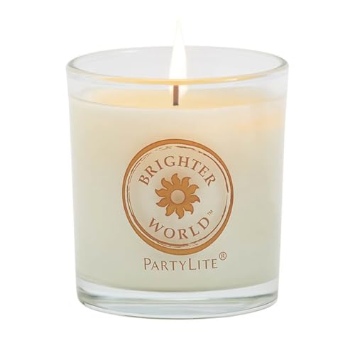 PartyLite Brighter World™ Duftkerze im Glas, Vanille-Tonkabohne