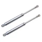 2 Stück Gasdruckfeder, Klappenhalter Hydraulic Gasdruckfeder, 120N/26.45Ib/12kg, Stoßdämpfer,für klappen Klappenbeschlag Türhausschränke Küchenschrank Bücherschränke