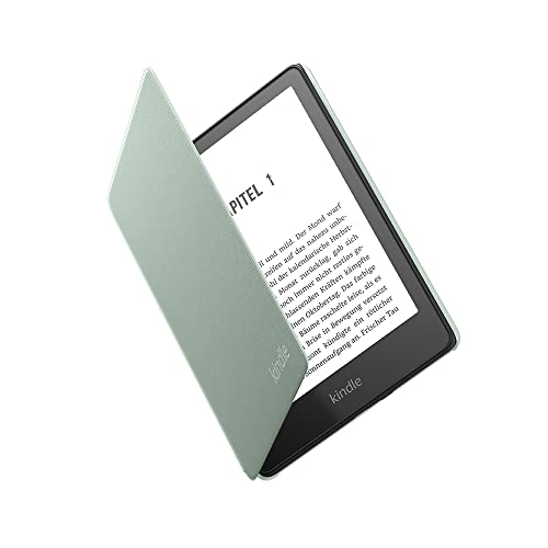 Amazon Kindle Paperwhite-Lederhülle | schlankes, leichtes Design | Geeignet für die 11. Generation (2021), Agavengrün