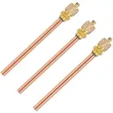 Greluma 3 STK Servicezugangsventil 1/4'' SAE x 1/4'' AD x 4'' Schaftkern AC-Kühlung